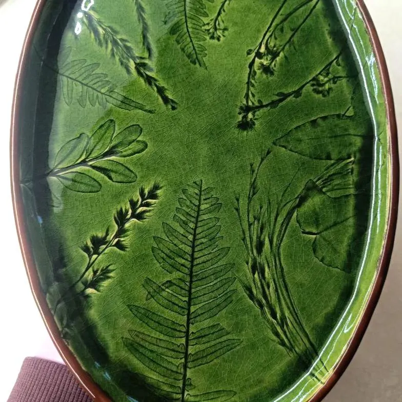 Charcuterie Board, Ceramic Serving Platter 12