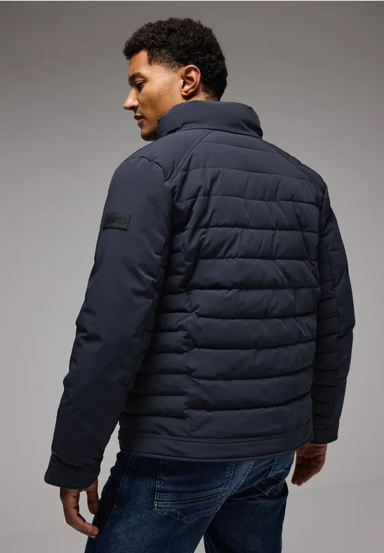 Steppjacke im Biker-Look