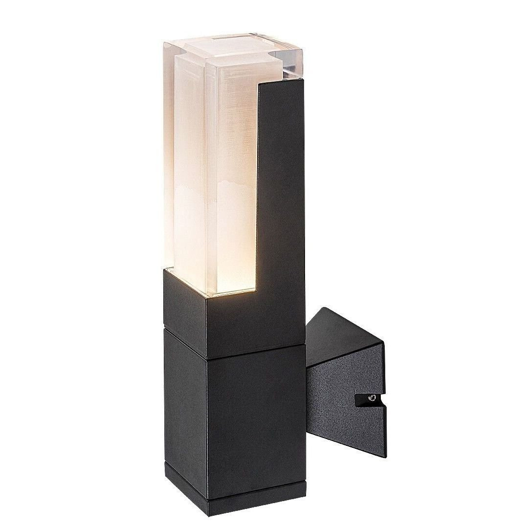 Kinkiet zewnętrzny DARVASczarny LED 1x7W 450lm IP54 Rabalux