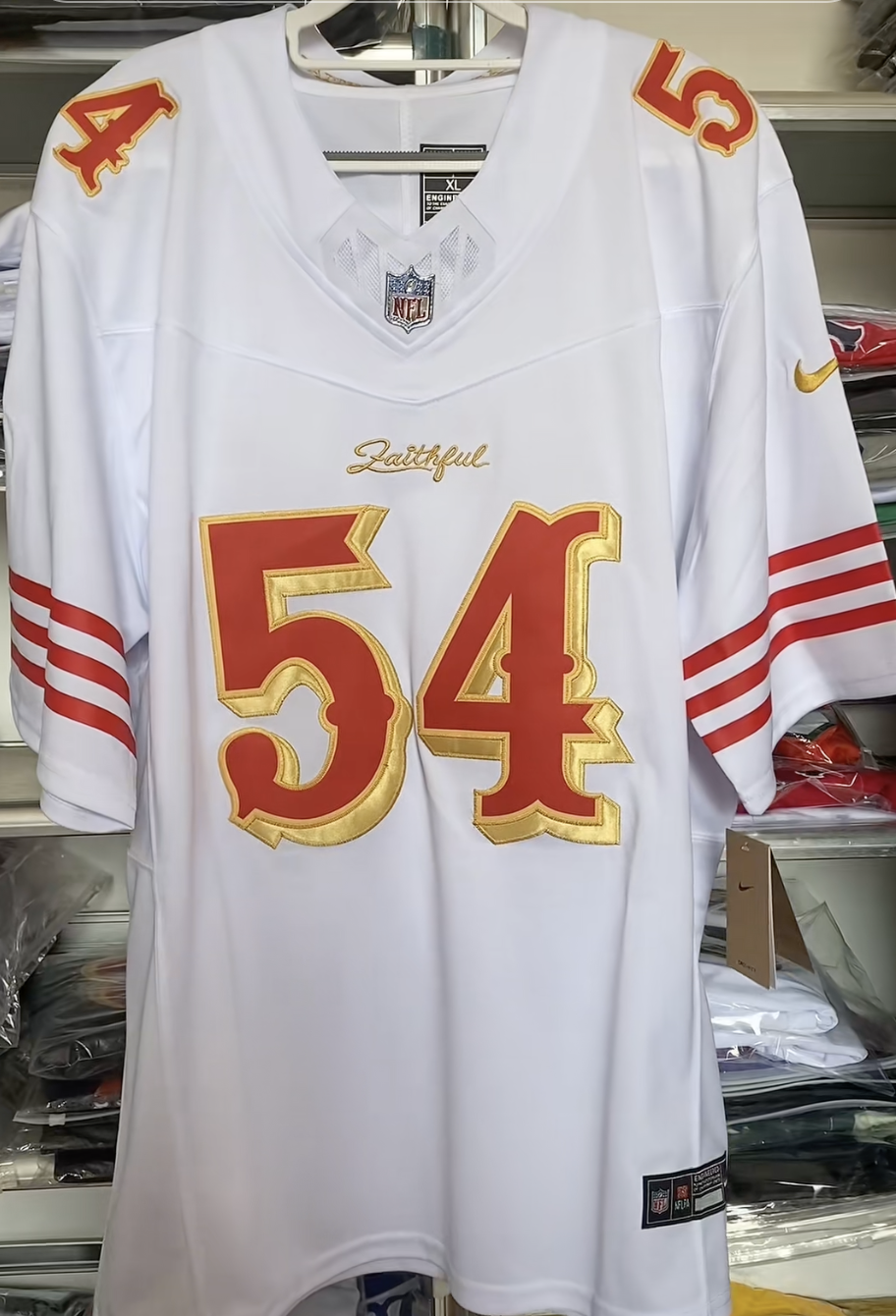 Fred Warner San Francisco 49ers Nike 2025 Rivalries Collection Vapor F.U.S.E Limited Jersey - White