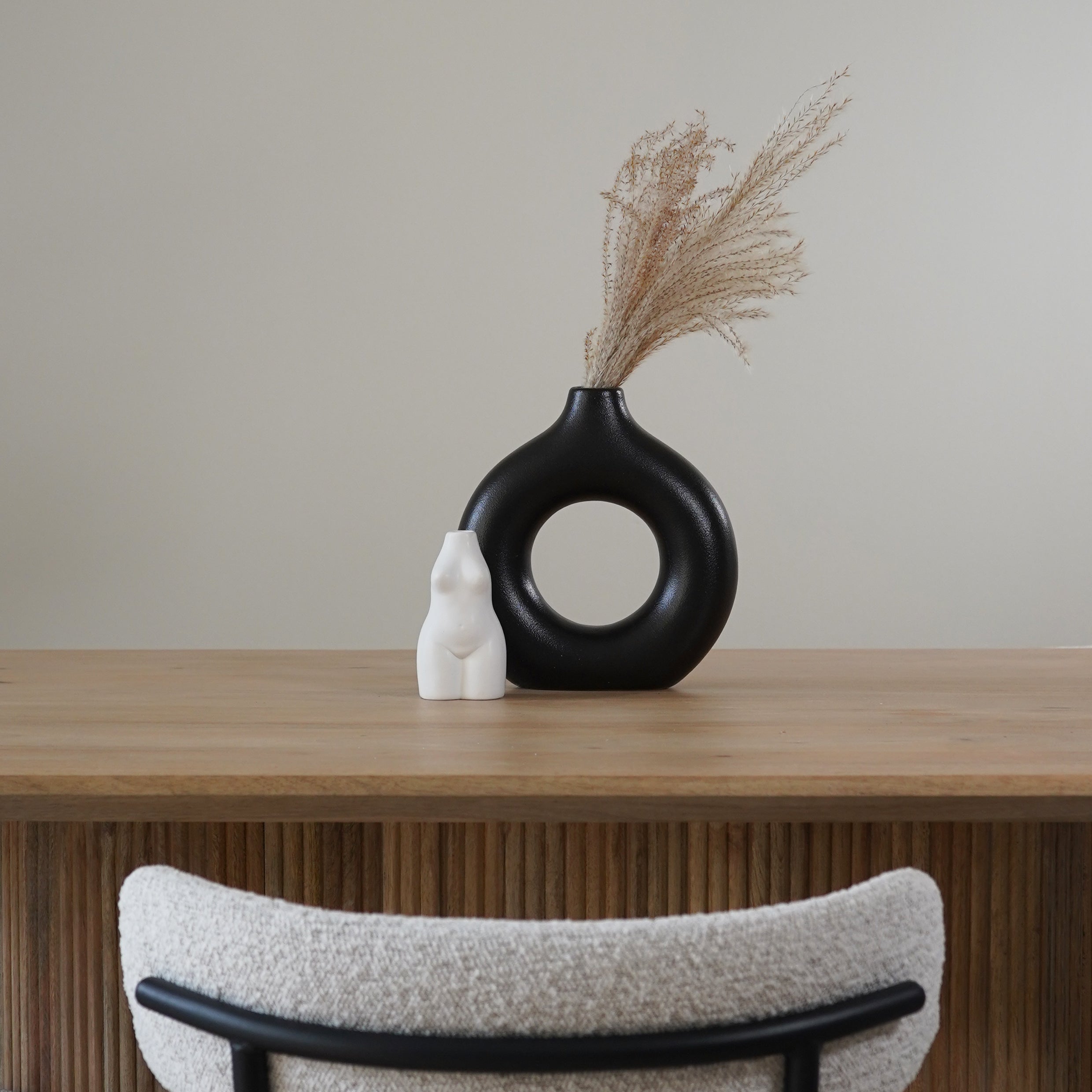 QUVIO Vaas - Lichaam - Wit