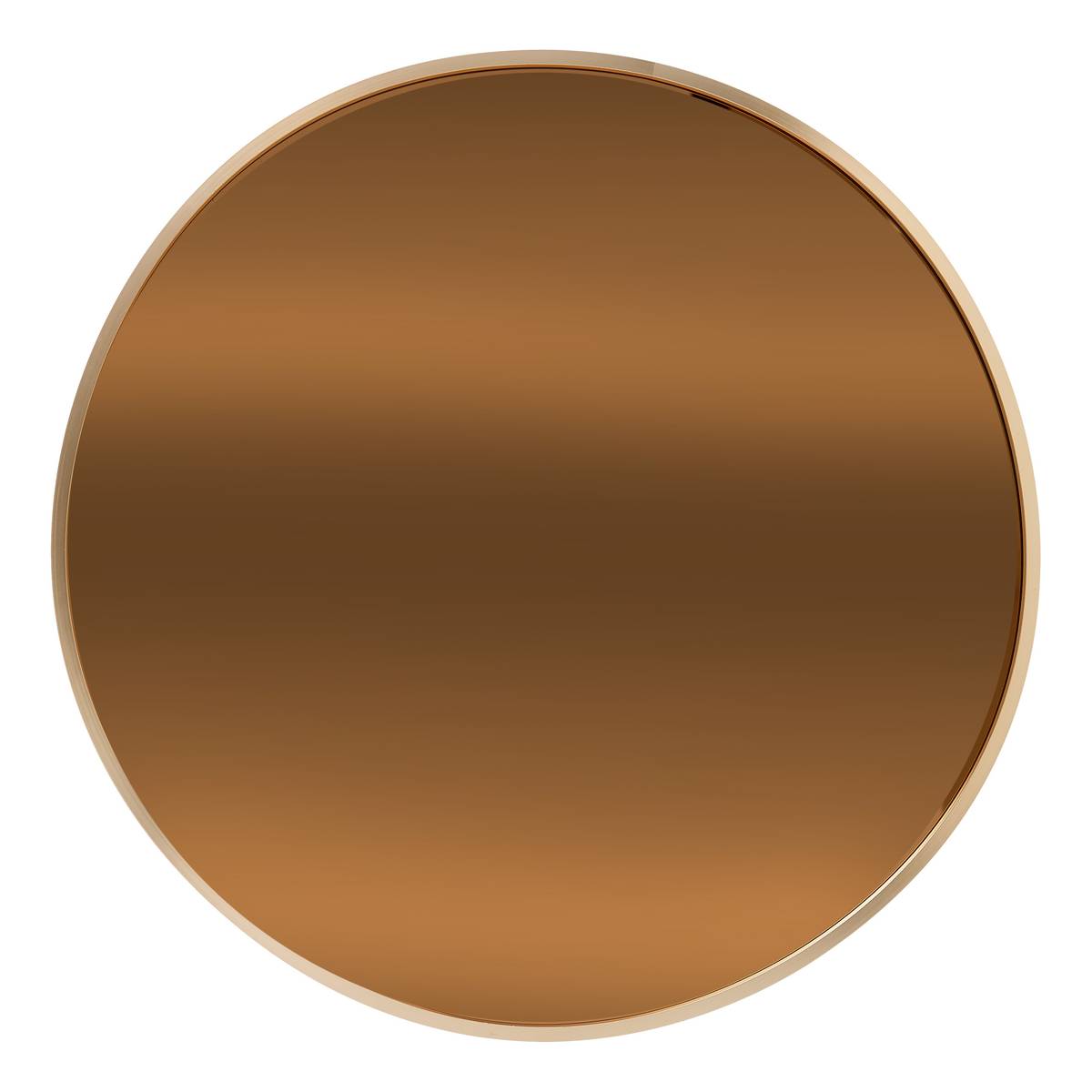 Mirror "Alice" Gold, D.50 cm