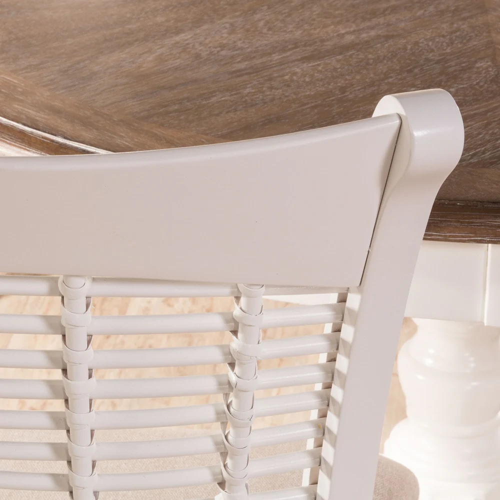 Hillsdale Furniture Bayberry White Wood Dining Chairs (Set of 2)