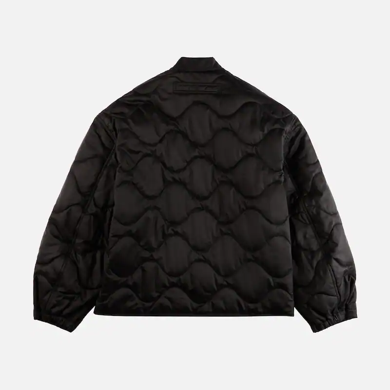 Bomber Jacket in quilted nylon