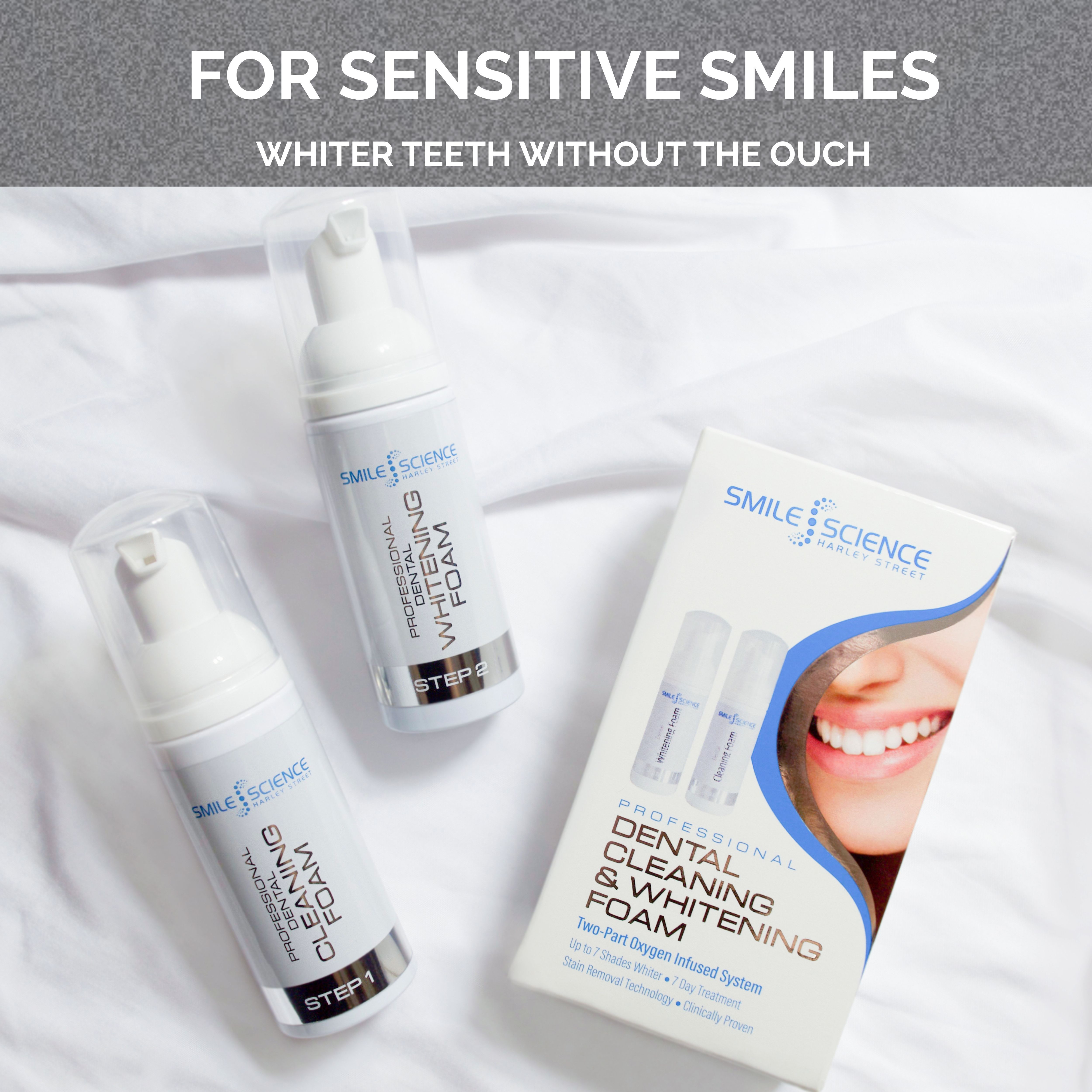 Smile Science Harley Street Cleaning & Whitening Foam