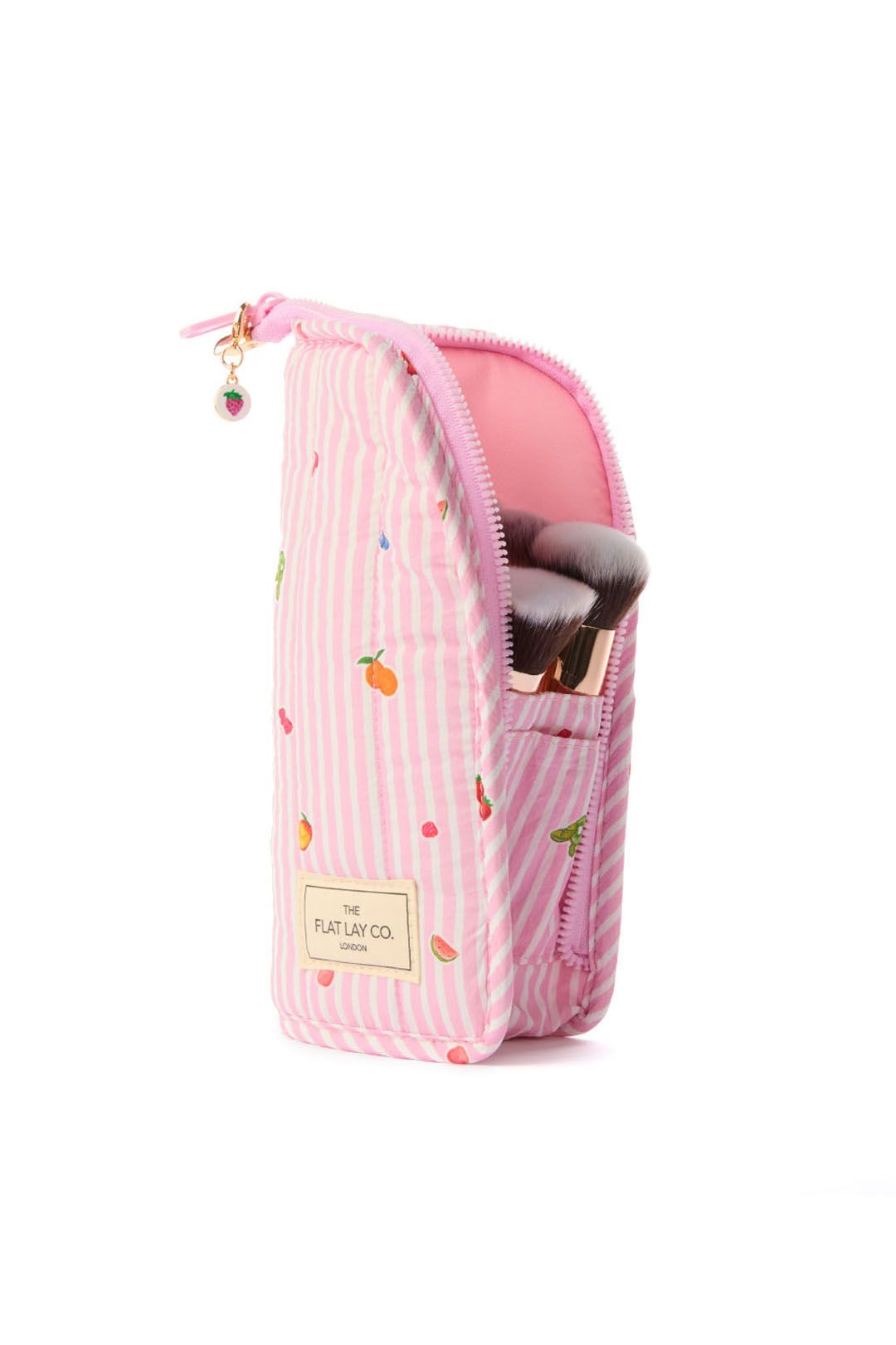 The Flat Lay Co Standing Makeup Brush Case - Frutas