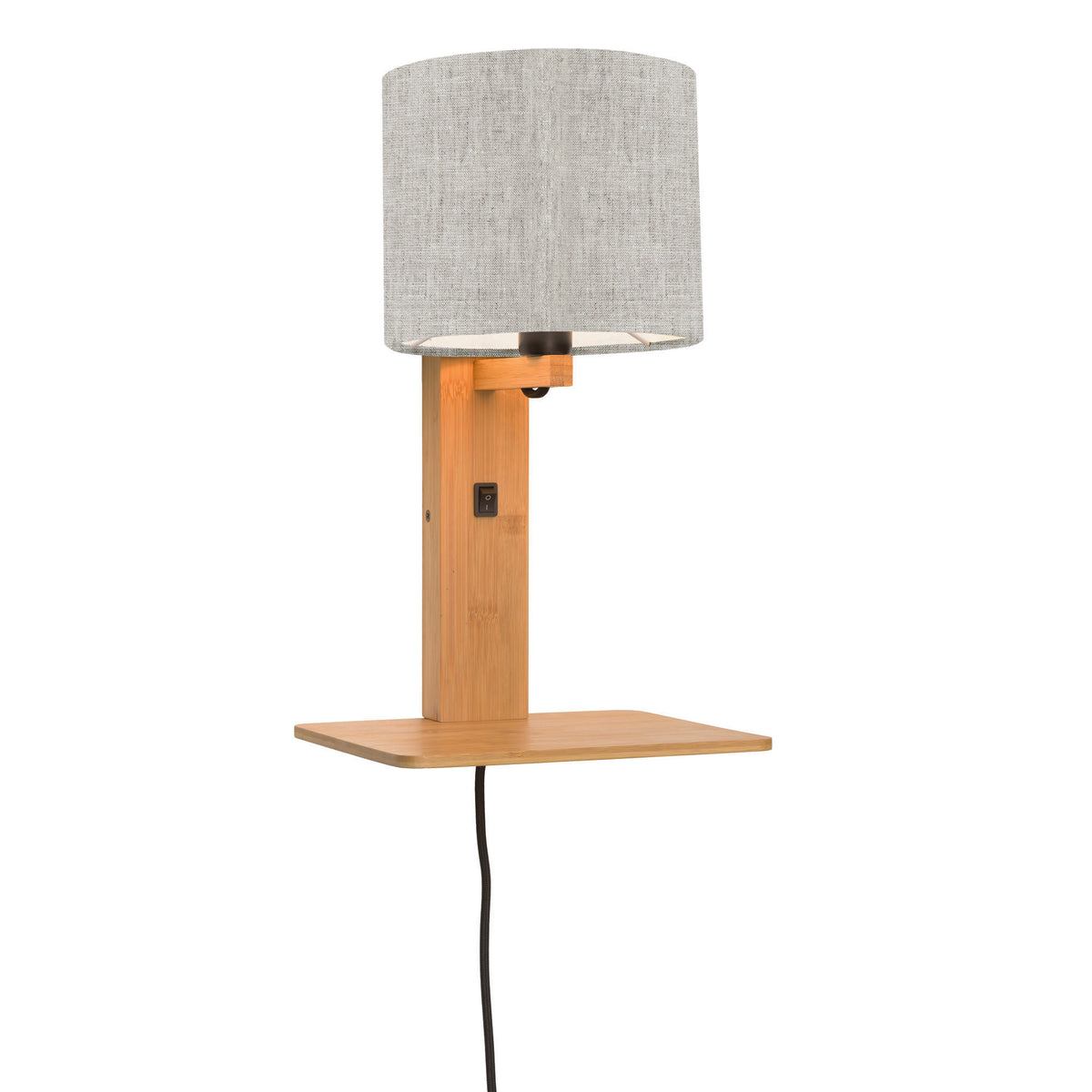 GOOD&MOJO wandlamp Andes - bruin - 19x24x36cm