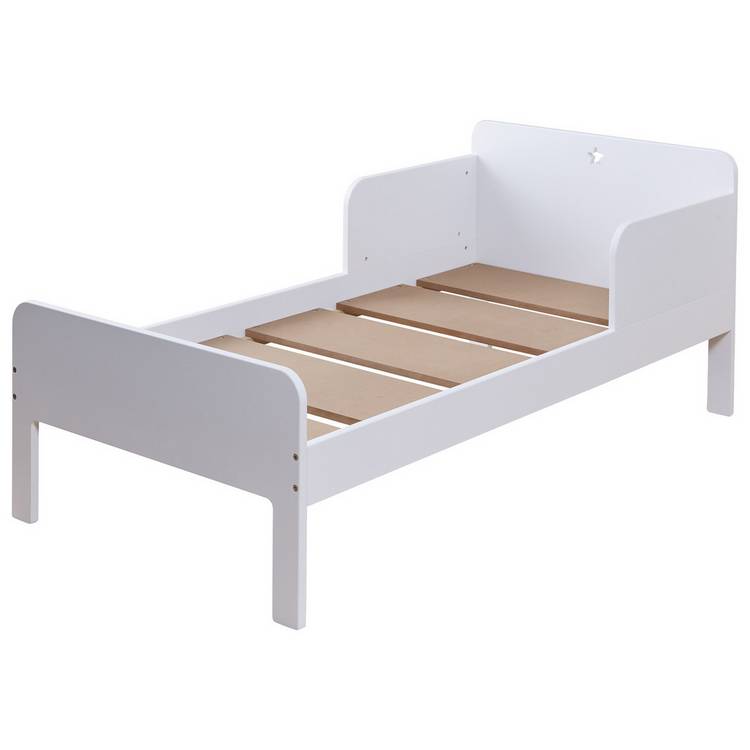 Great Little Trading Company Star Bright Toddler Bed - White