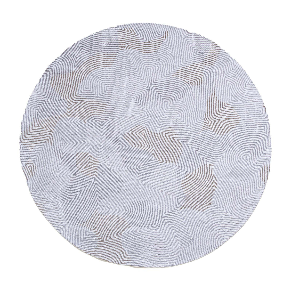 Ecorugs vloerkleed Oyster White - grijs - 140x140cm