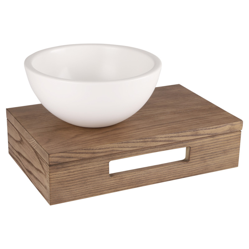 Vasque à poser Ruz ronde blanc mat Ø 25 x 11,5 cm DIFFERNZ