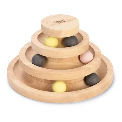 Designed by Lotte Mia Wooden Play Tower