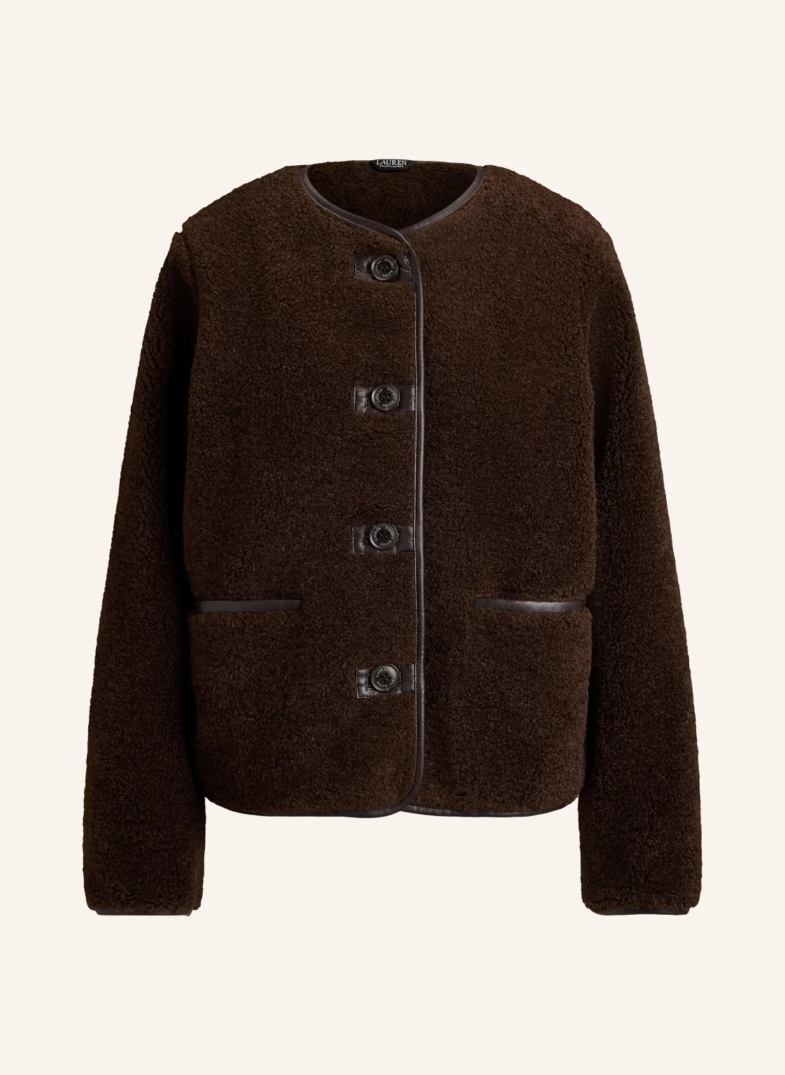 LAUREN RALPH LAUREN Teddyfell-Jacke