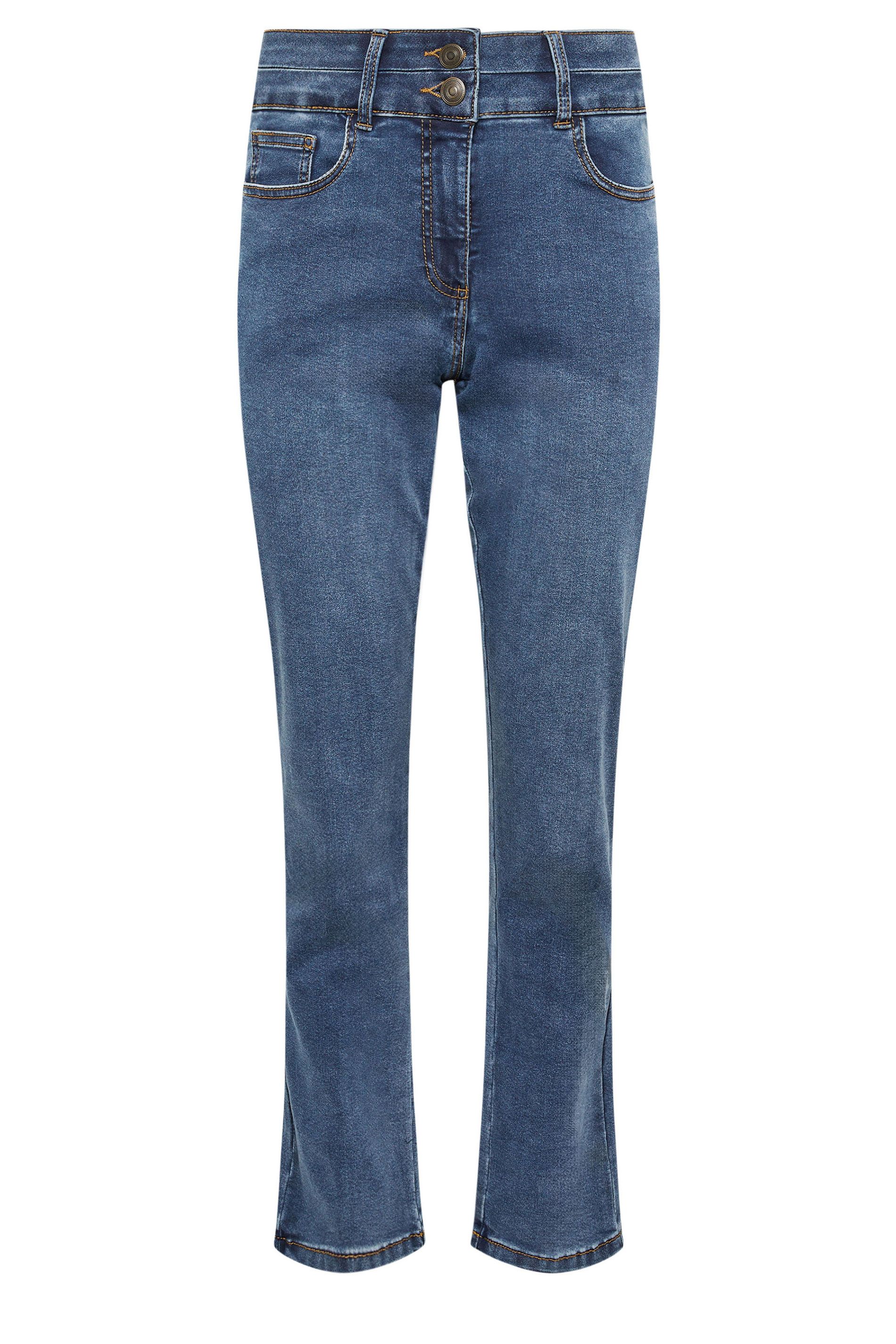 M&Co Lift & Shape Straight Leg Jeans