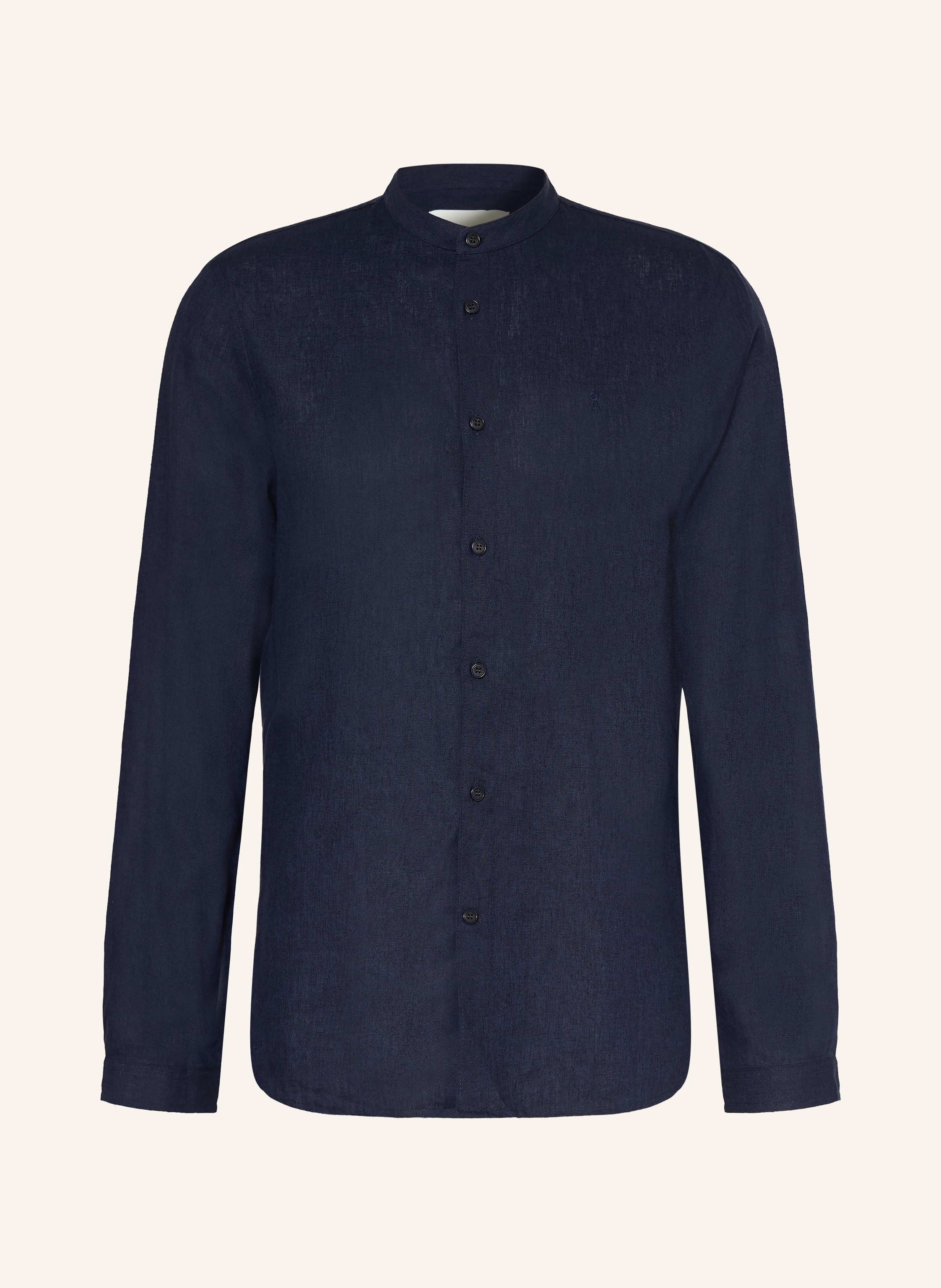 ARMEDANGELS Hemd VAALERONIMUS Comfort Fit mit Stehkragen und Leinen