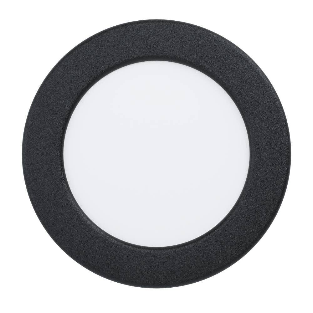 TAKLAMPE EGLO FUEVA5 RUND Ø117 3000K 5,5W SVART