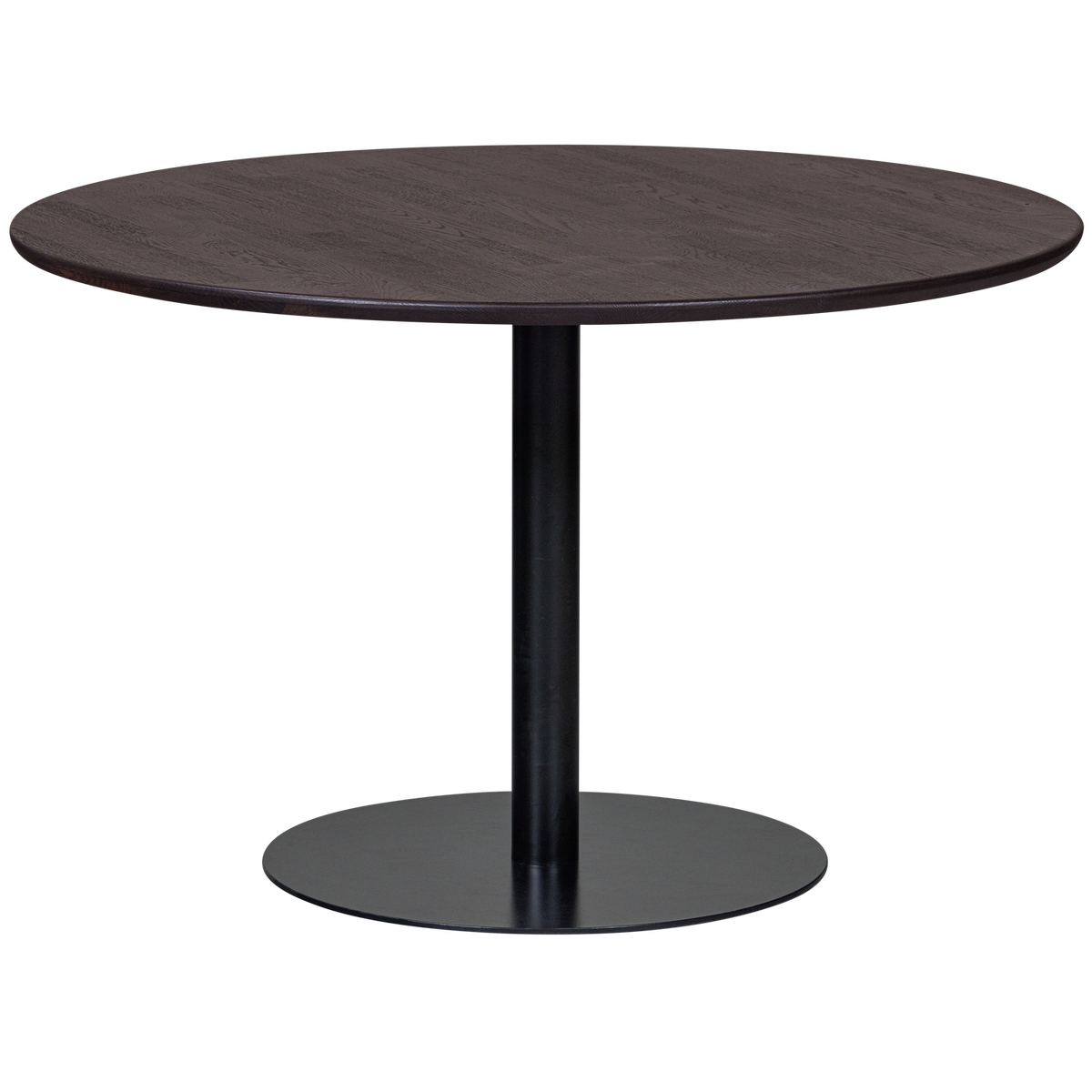 WOOOD eettafel rond vingerlas Tablo - Eiken - Mystic Brown - Ø120
