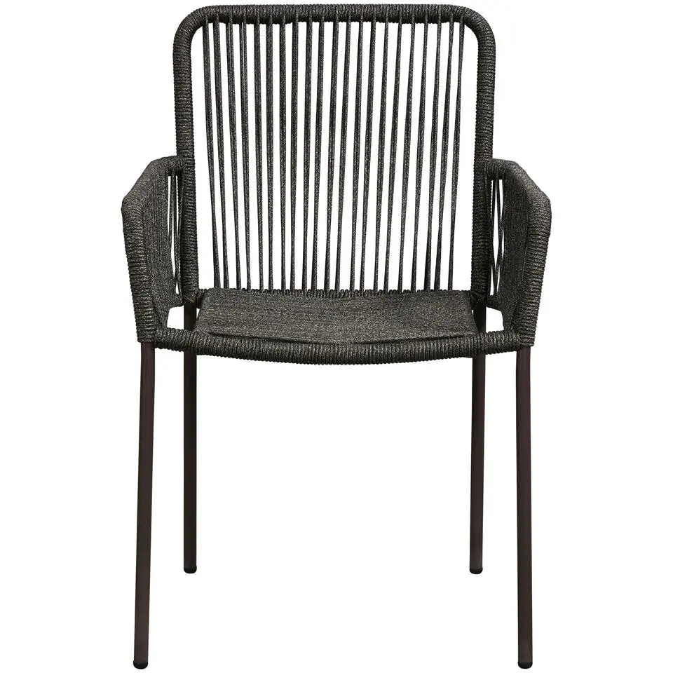 Terrasstoel Gerona - antraciet/lavakleur