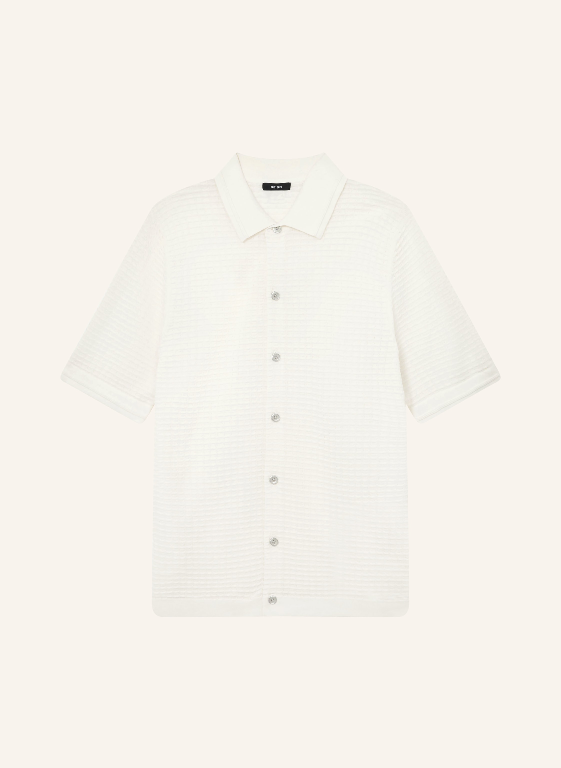 REISS Strickhemd CLIFTON Slim Fit