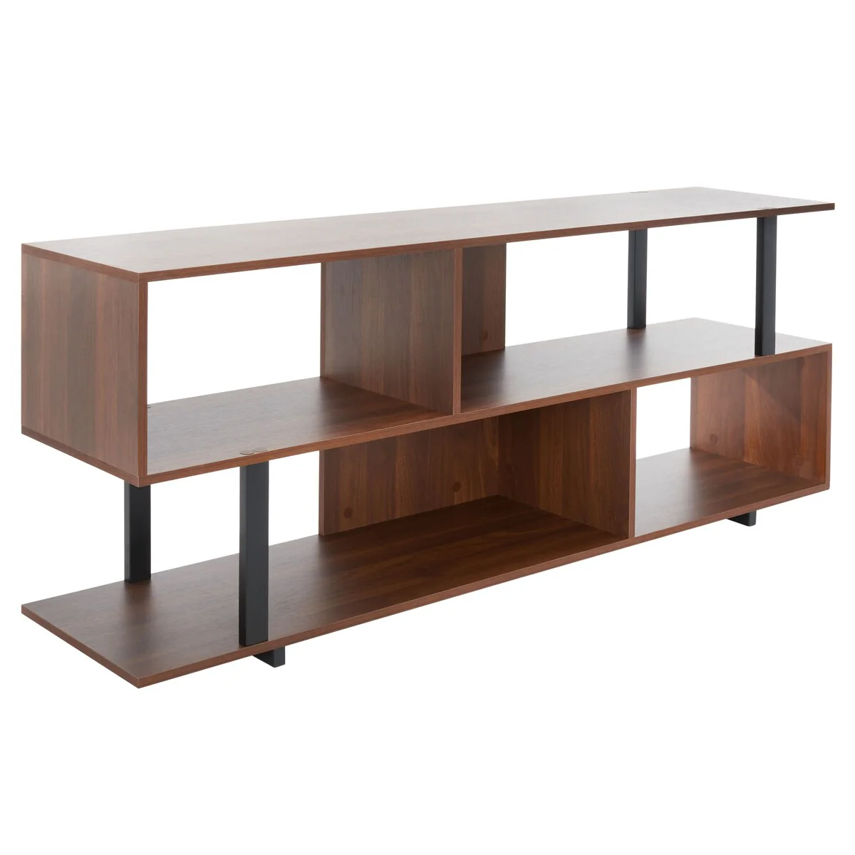 SAFAVIEH Tasia Large Media Stand - 62 W x 14 D x 24 H - 62Wx14Dx24H