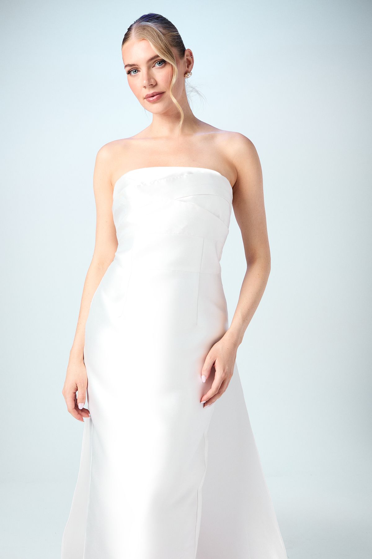 Coast Twill Column Bandeau Wedding Dress