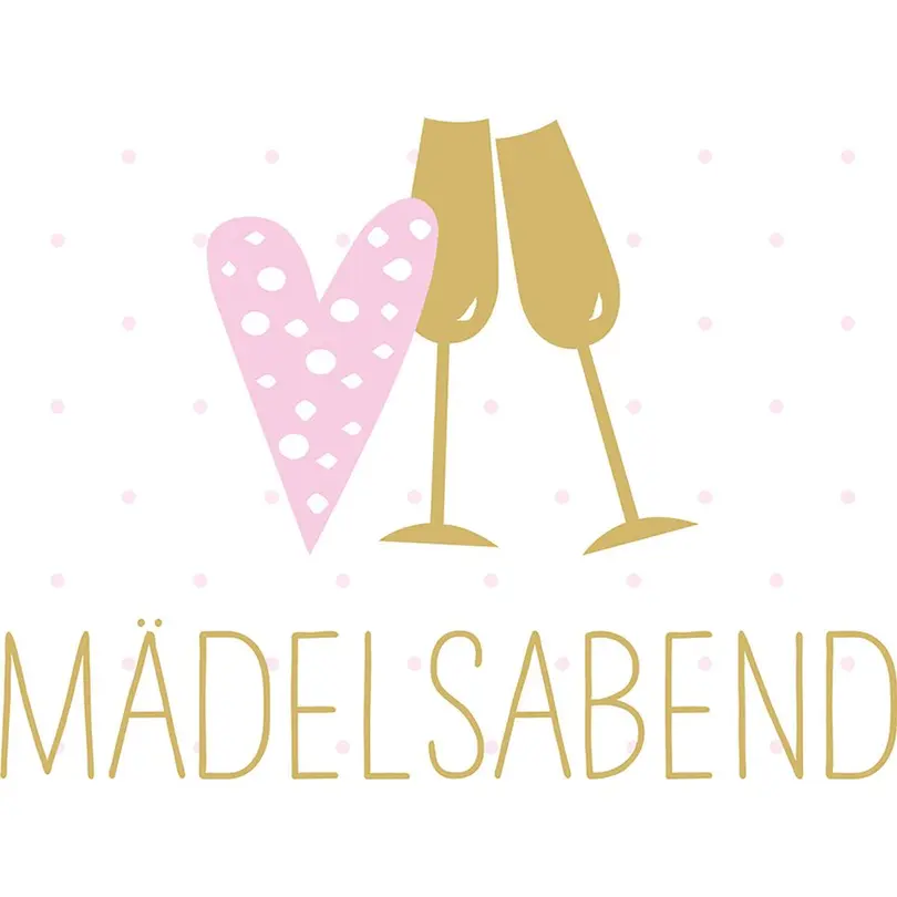 Serviette 20er-Set Mädelsabend