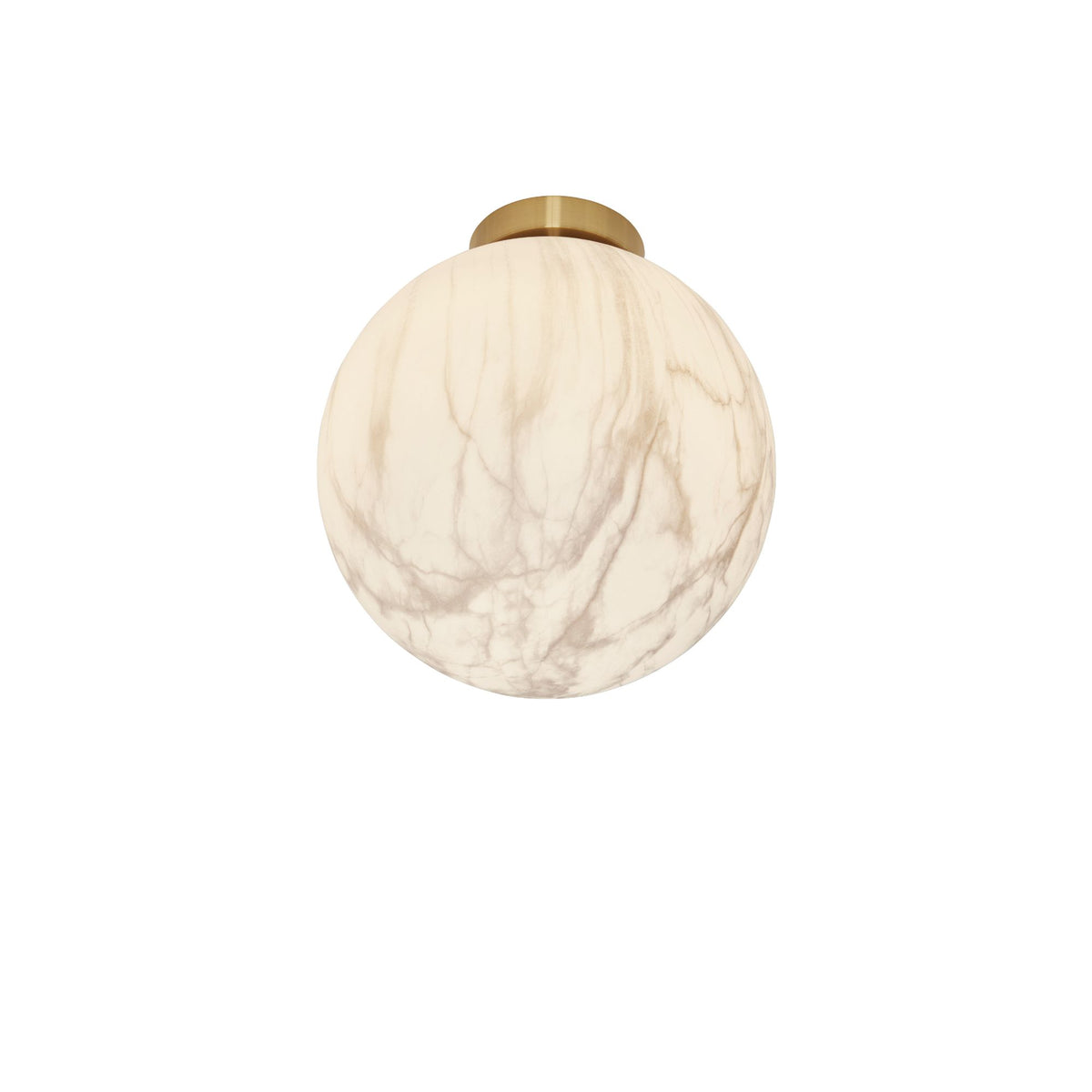 it's about RoMi plafonnière Carrara - wit - Ø28cm