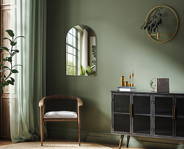 Miroir Semi-Ovale Tulup 60 x 100 cm Idéal pour la salle de bain