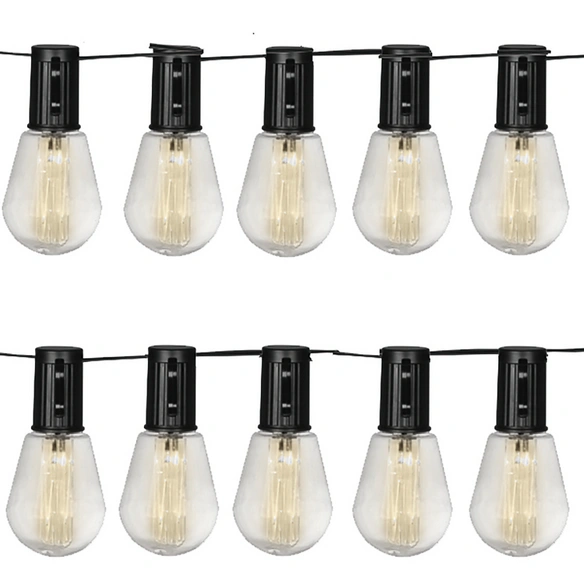 Solarlichterkette »Alicante«, 3.49 m, transparent