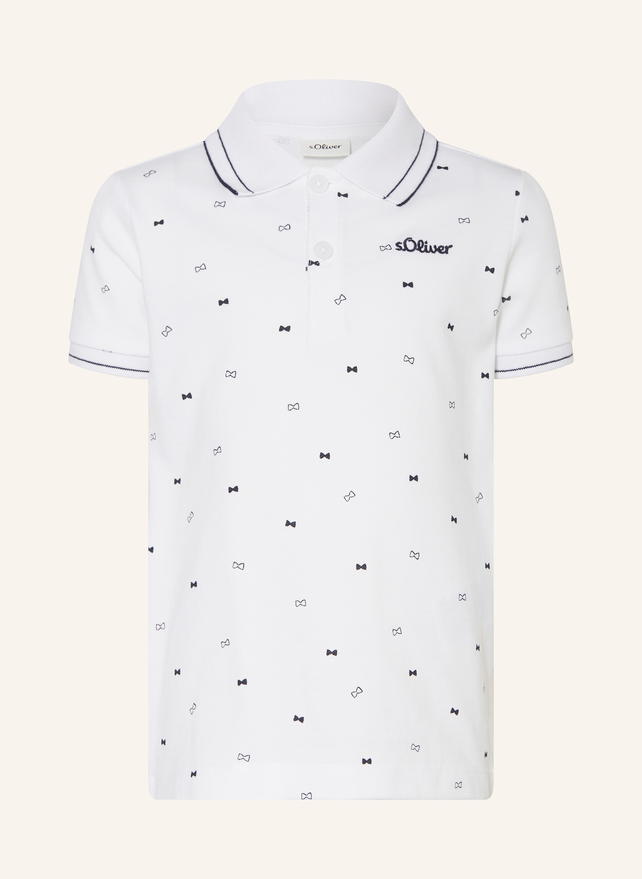 s.Oliver RED Piqué-Poloshirt