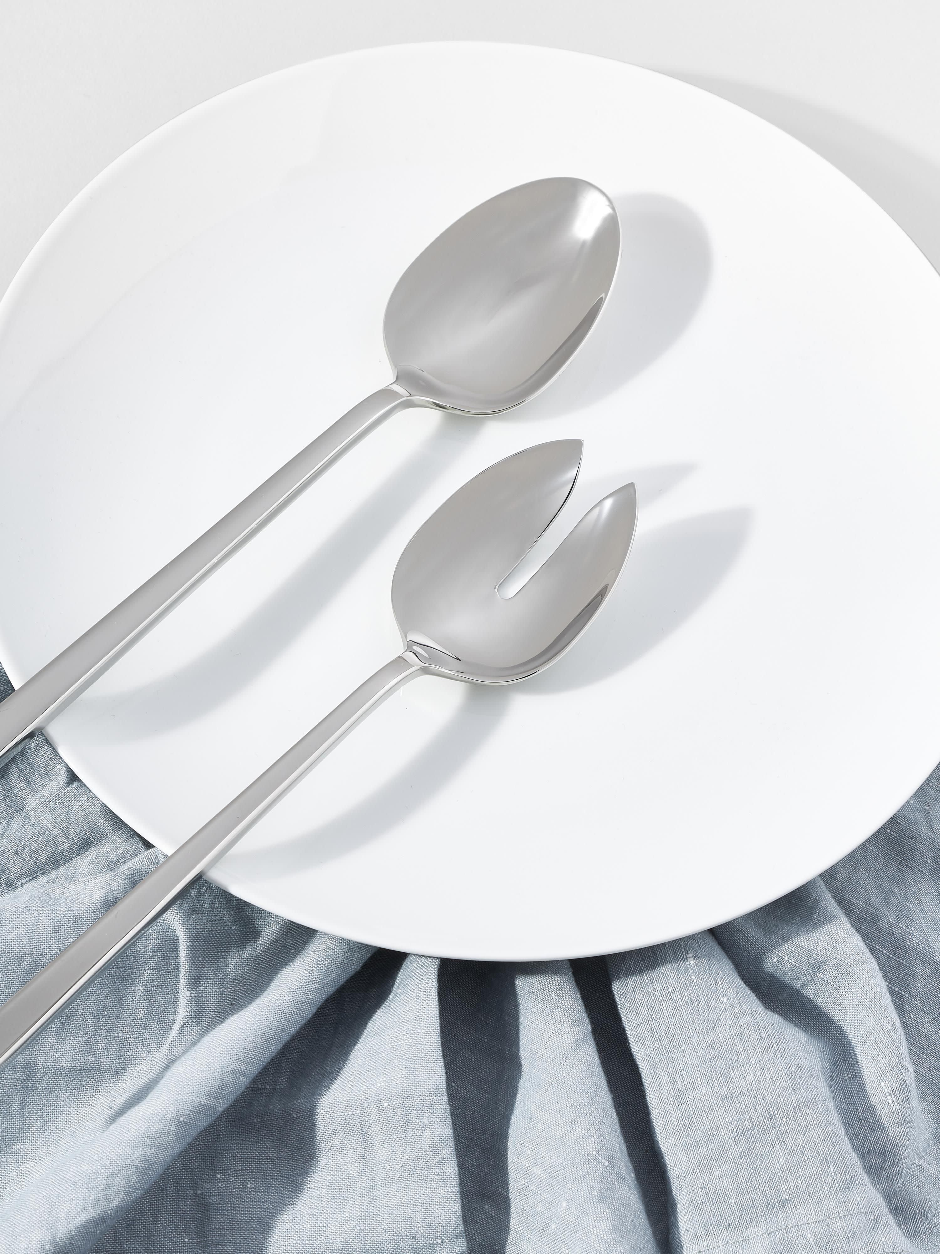 Hochglanzpoliertes Salatbesteck Shine