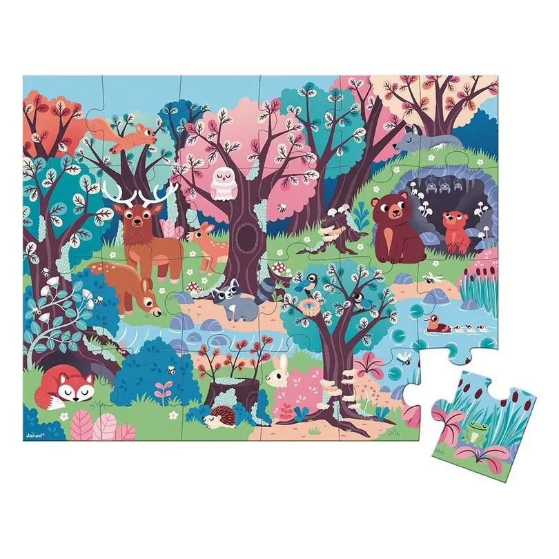 Puzzle 24-teilig Magischer Wald