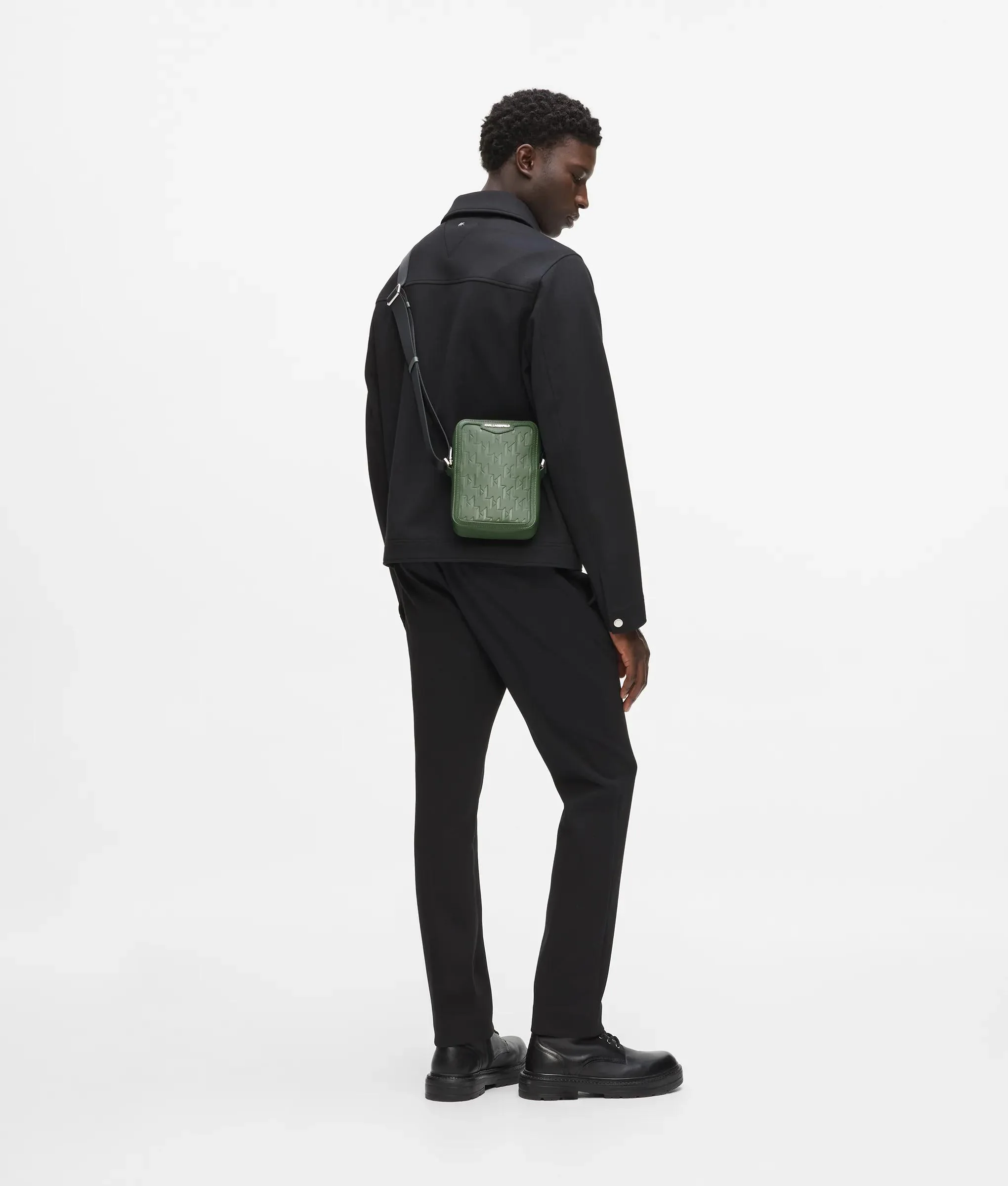 Sac à bandoulière en cuir K/Loom