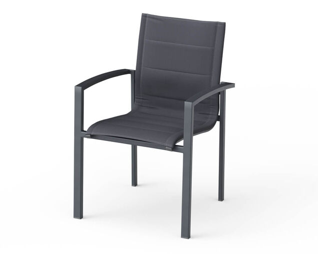 Boston Dining Chair - Gunmetal Grey