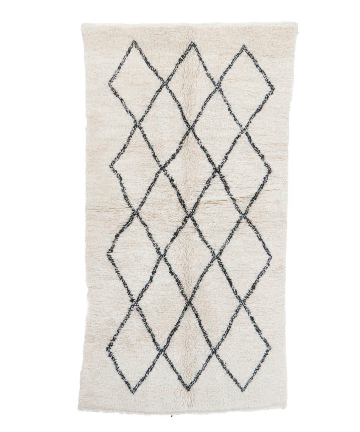 BERBERE - Tapis Berbere marocain pure laine 133x250