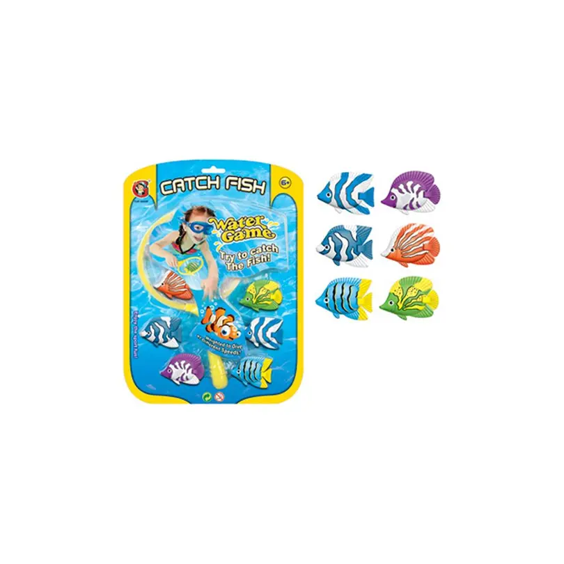 Schwimmbadspiele 6er-Set Tauchfische