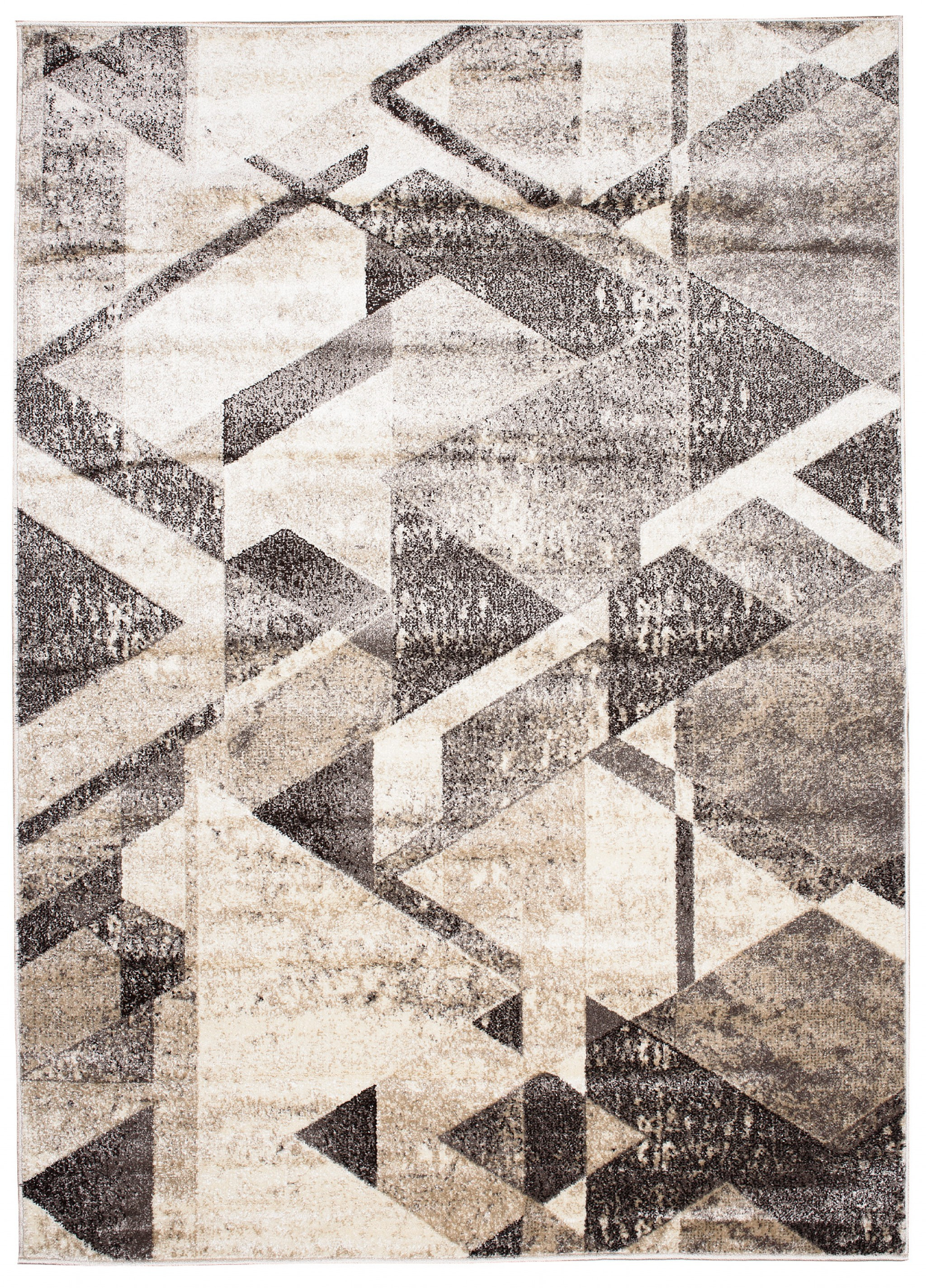 Dywan Chemex Petra Nowoczesny 3038 1 244 Beżowy 120x170