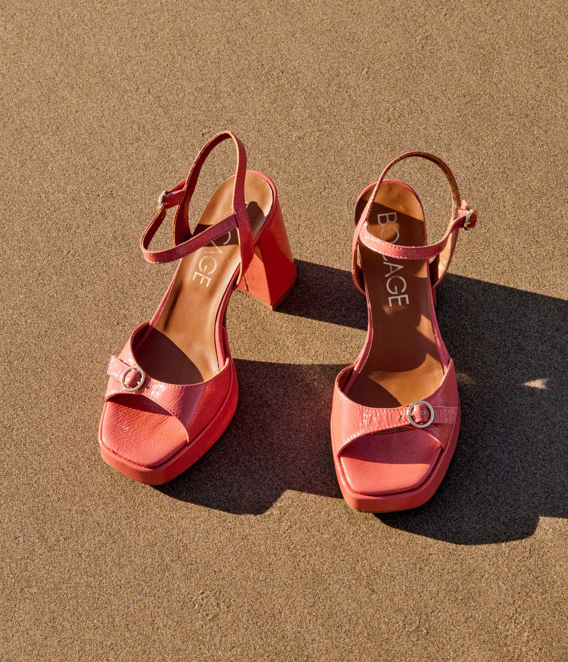Sandale Polla rose sorbet