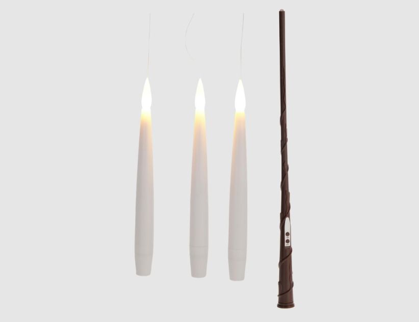 Schwebende LED-Stabkerzen 10er-Set batteriebetrieben