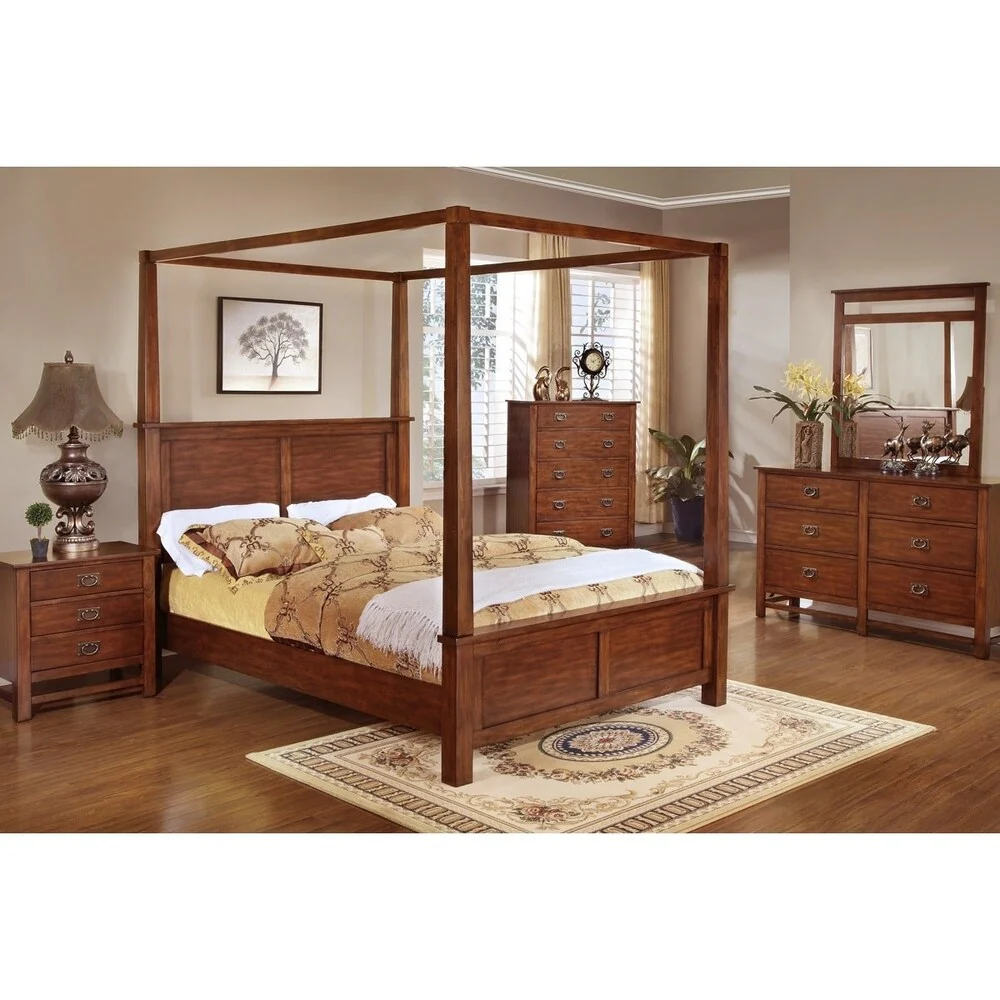 Sunny Poster Bed 5-piece Set