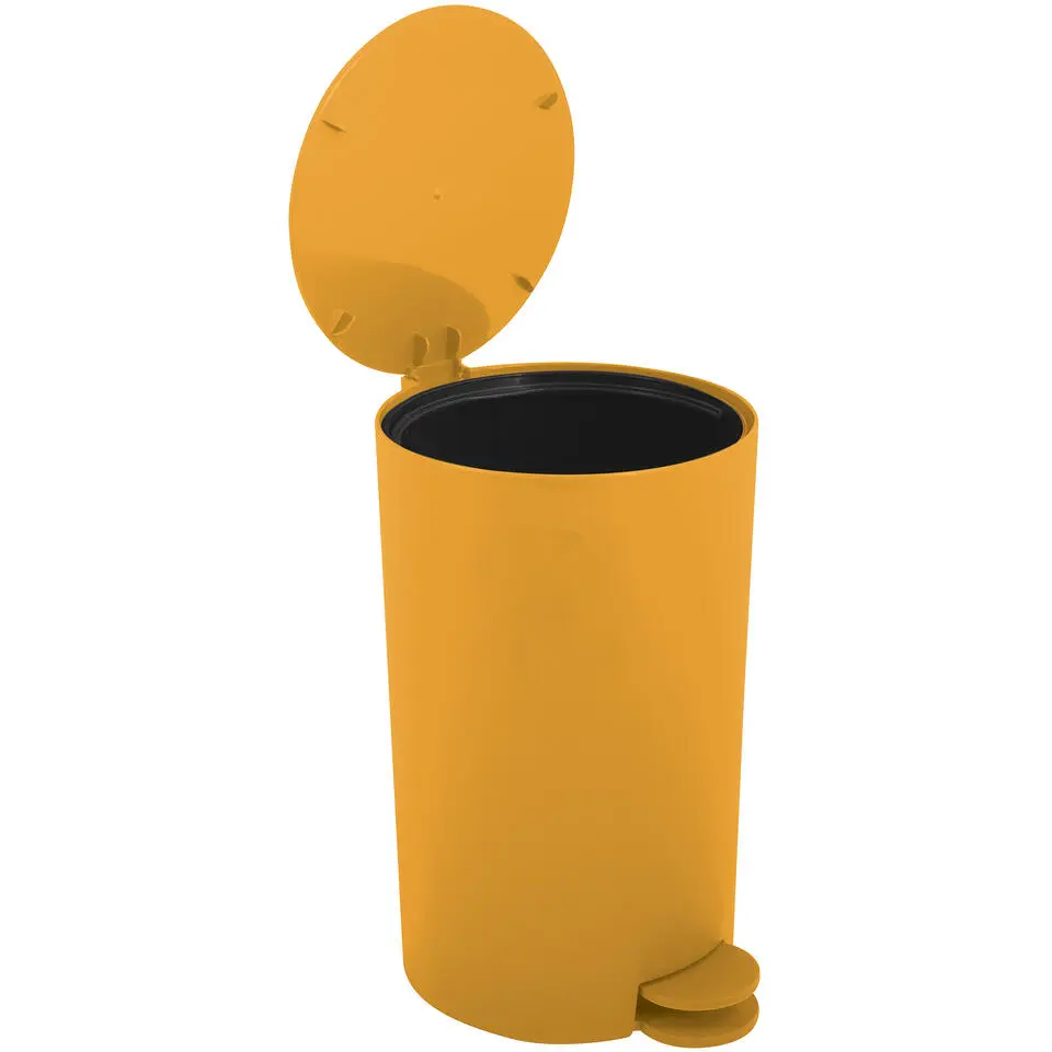 MSV badkamer/toilet pedaalemmer - saffraan geel - 3L - 15x27 cm