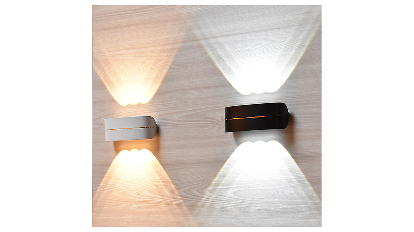Kinkiet Hifly LED metalowy czarny