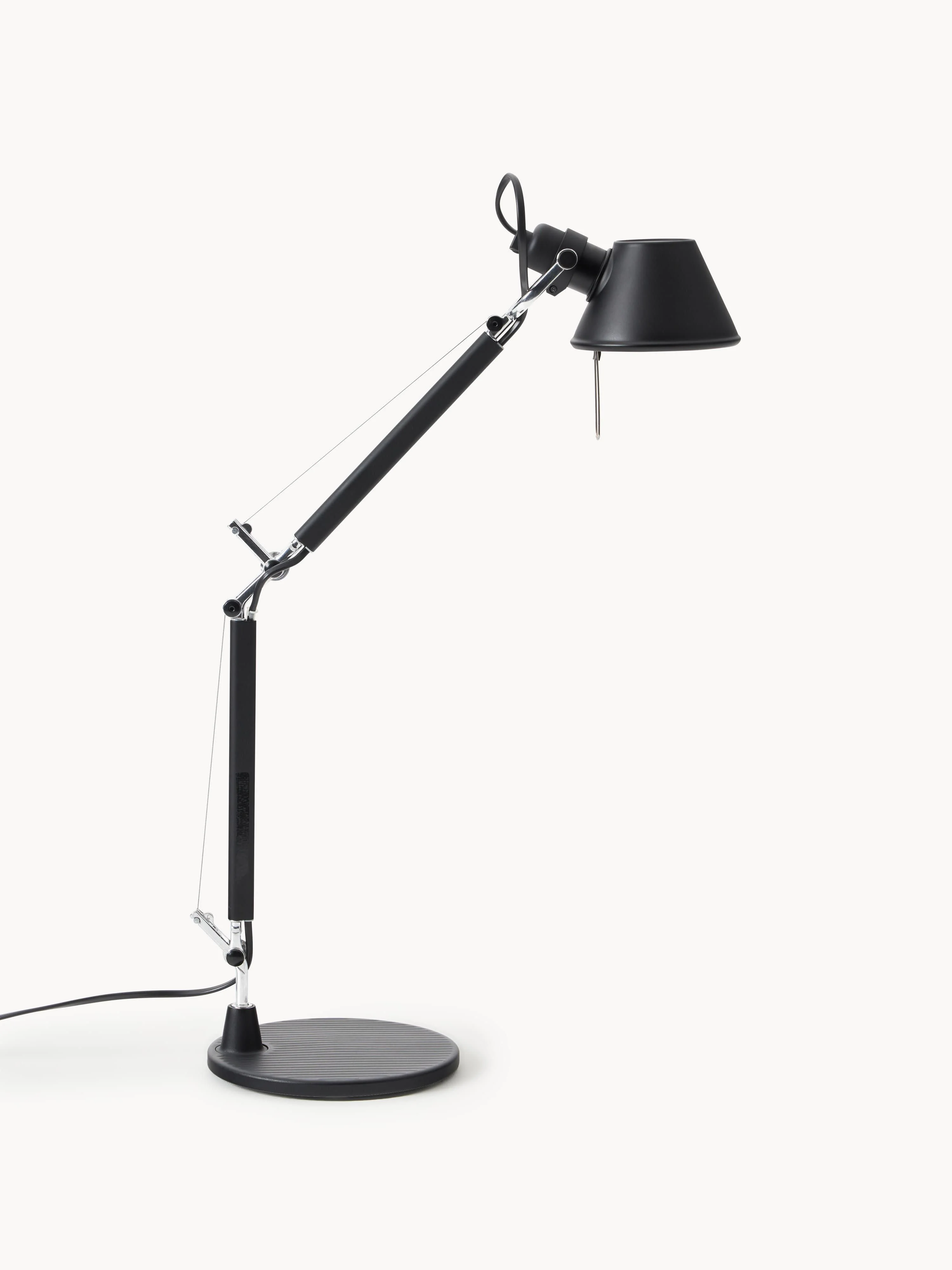 Verstellbare Schreibtischlampe Tolomeo Micro