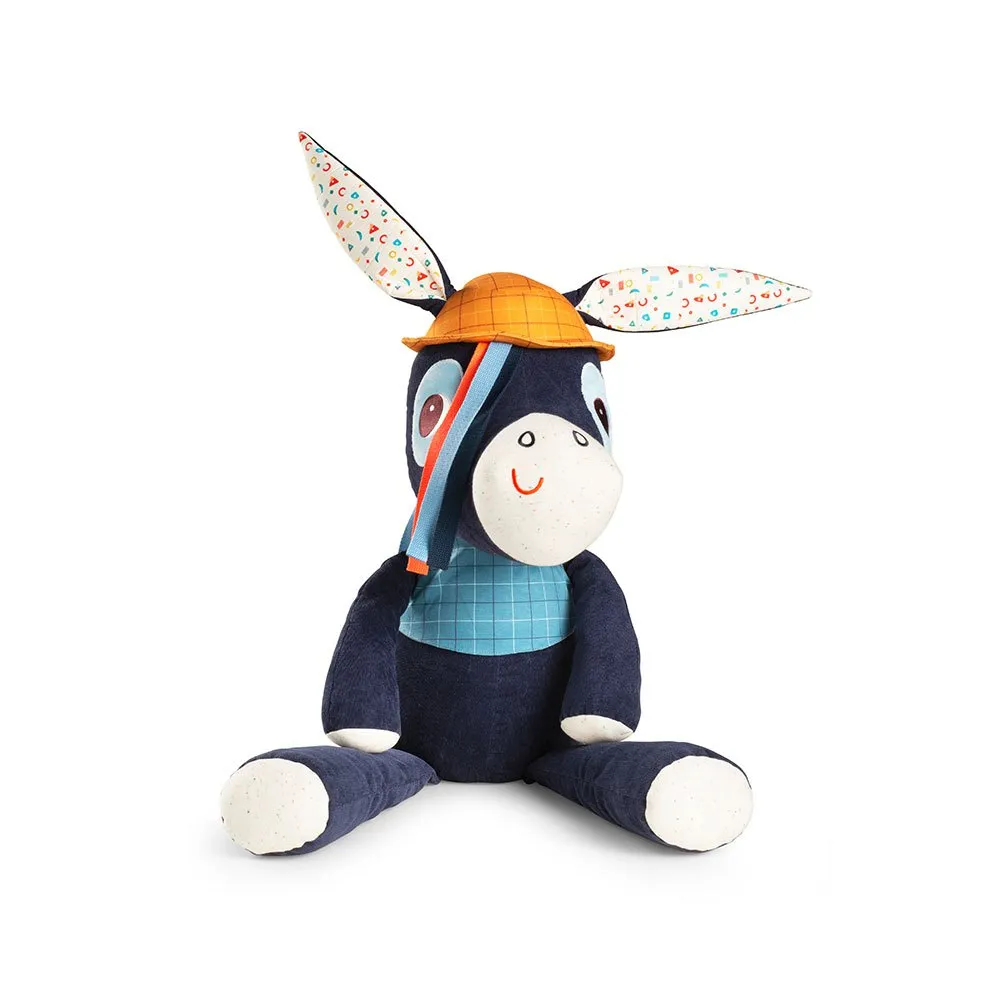 Lilliputiens Ignace extra-large cuddly donkey