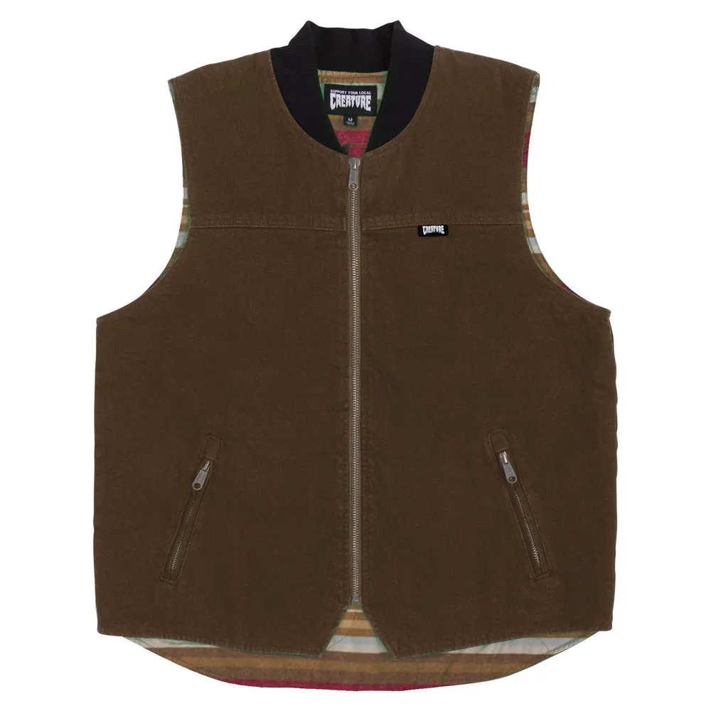 Creature Work bonehead flame vest