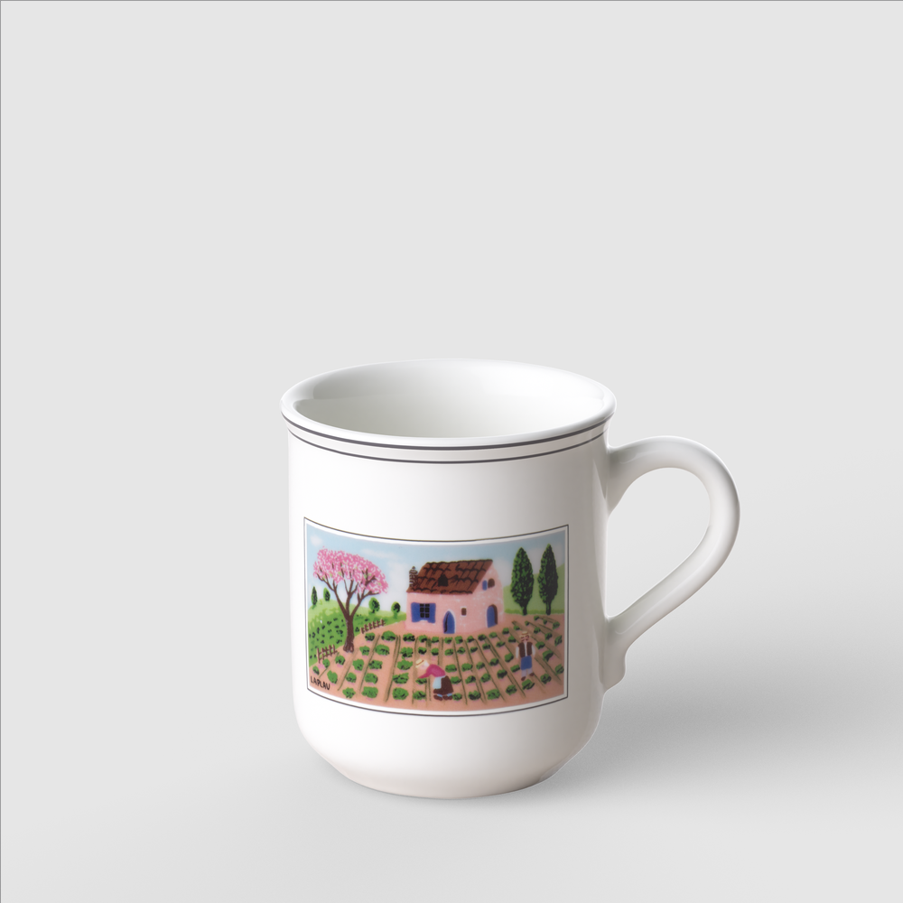 Design Naif Mug - Multi-colored, 9.2 oz, Premium Porcelain