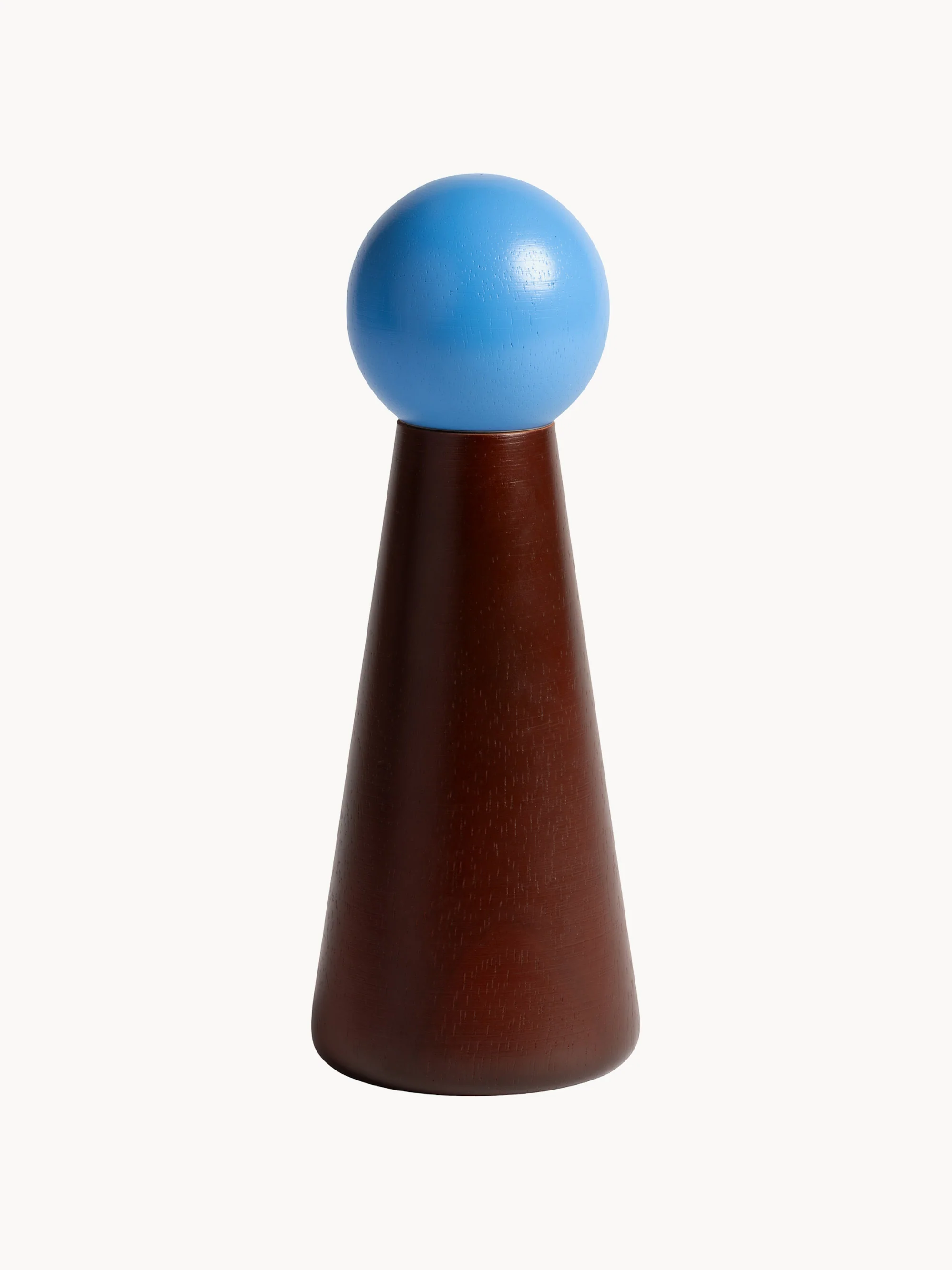 Handgefertigte Salz- & Pfeffermühle Halma aus Holz