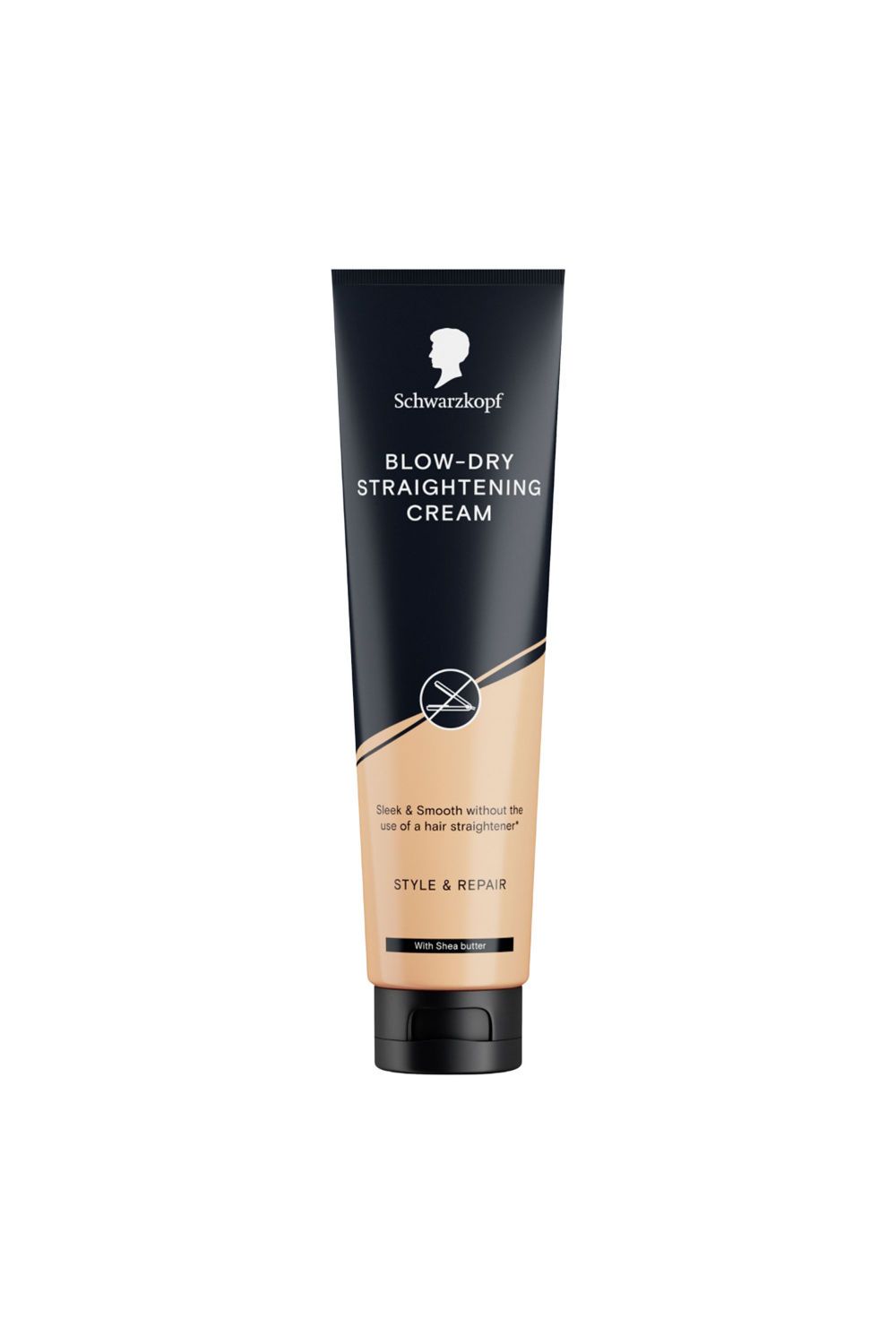 Schwarzkopf Styling 'Hair Cream' 150ml Sleeky Smooth Hair Control Shine Finish, 3 Pack
