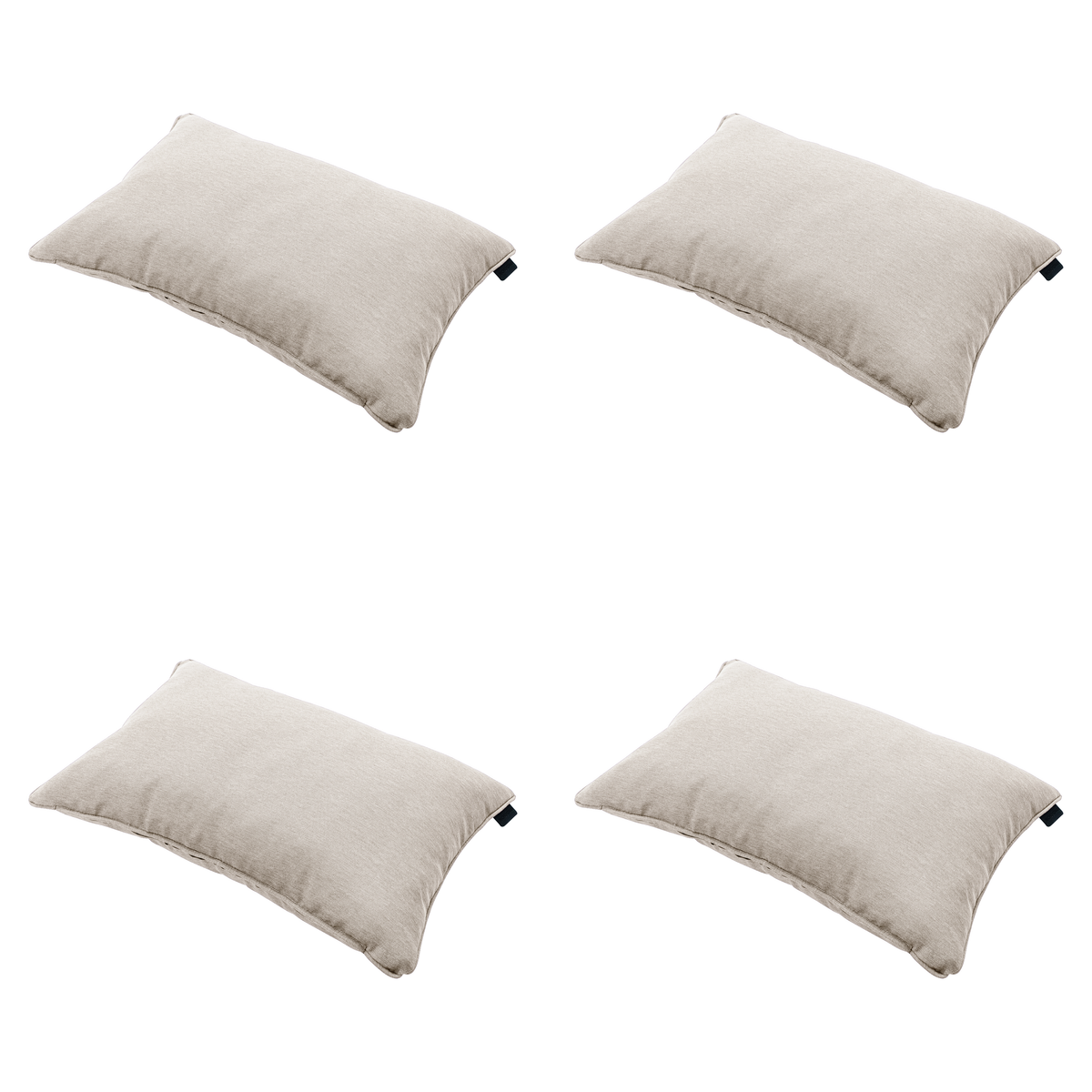 Madison sierkussen Panama - beige - 40x60x10cm - set van 4