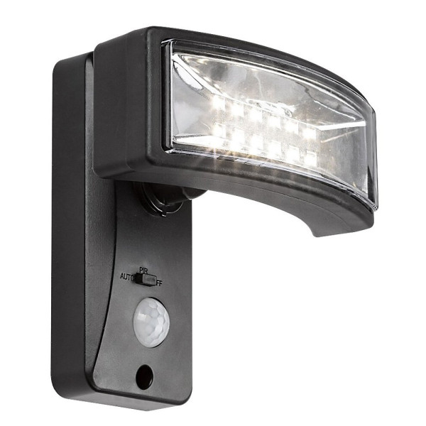 Kinkiet zewnętrzny solarny z czujnikiem LED 2.4W czarny Rabalux