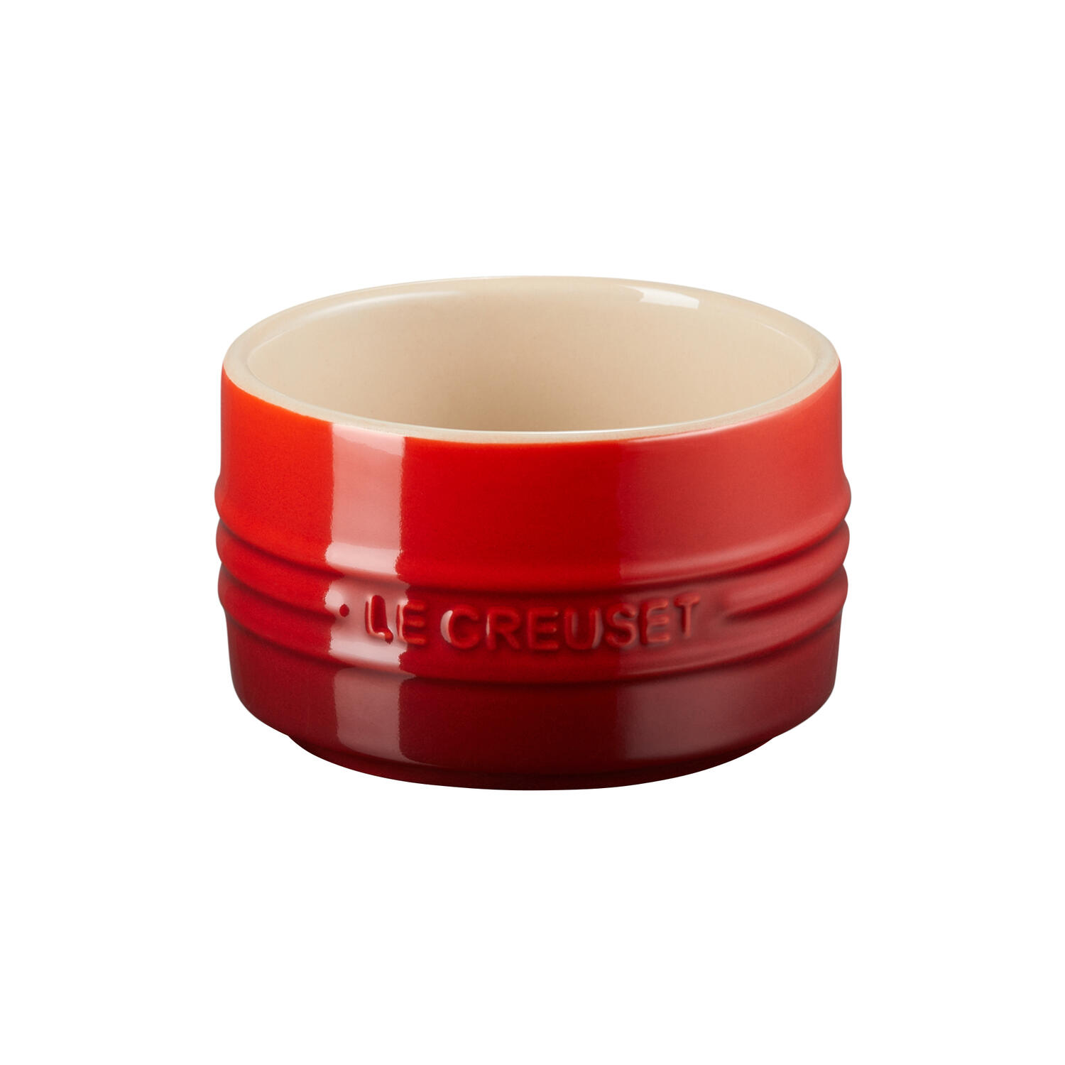 Ramekin stabelbar, cerise